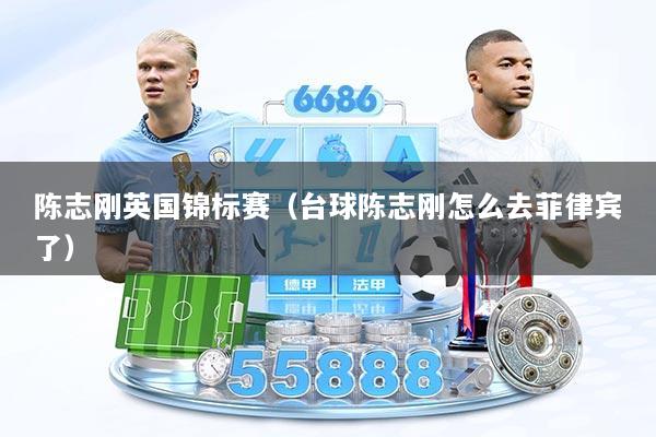 陈志刚英国锦标赛(台球陈志刚怎么去菲律宾了)